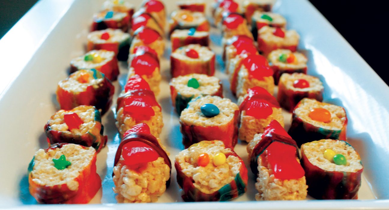 Rice Krispie Sushi