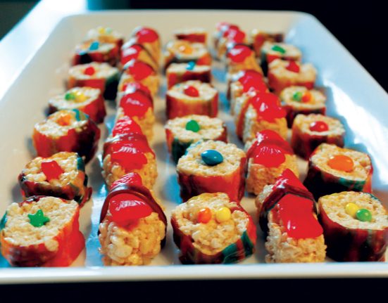 Rice Krispie Sushi