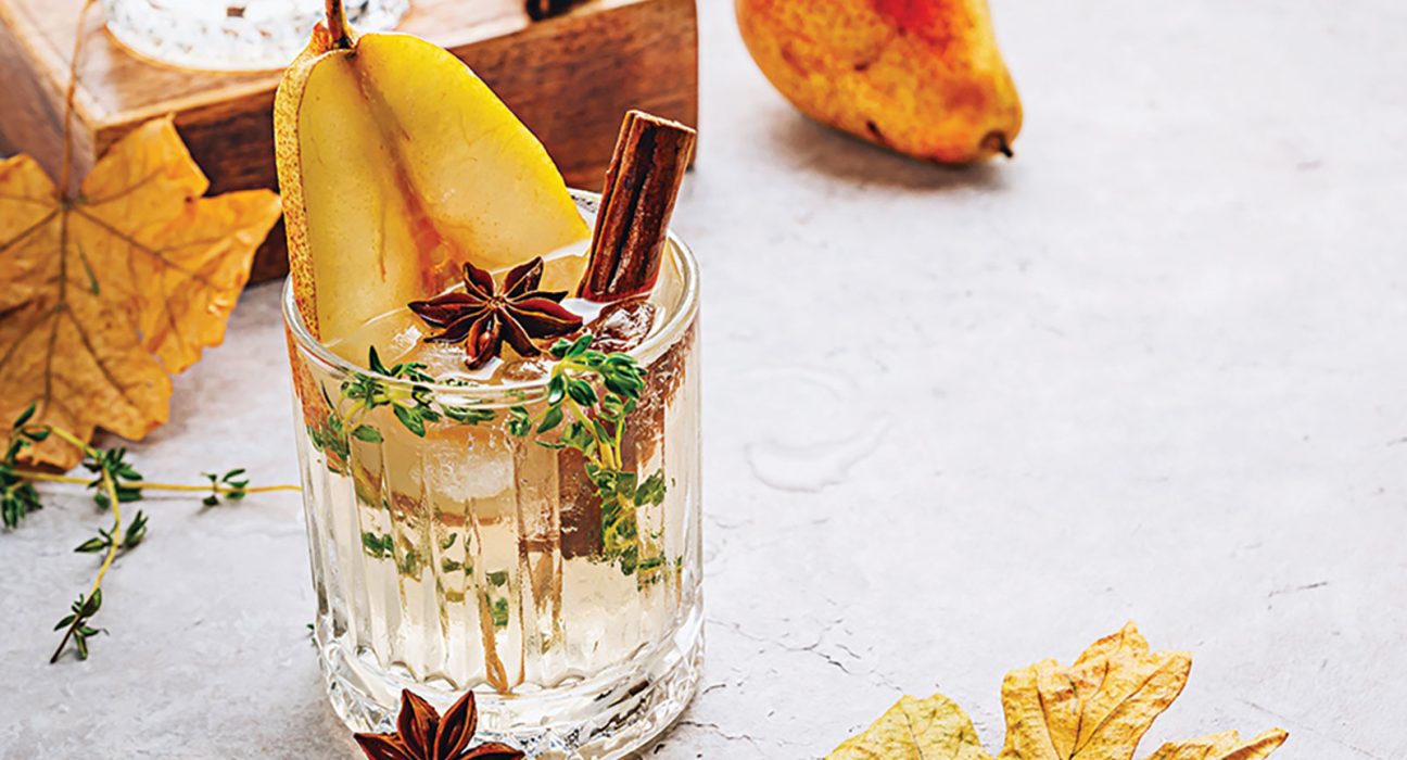 Spiced Pear Cocktail