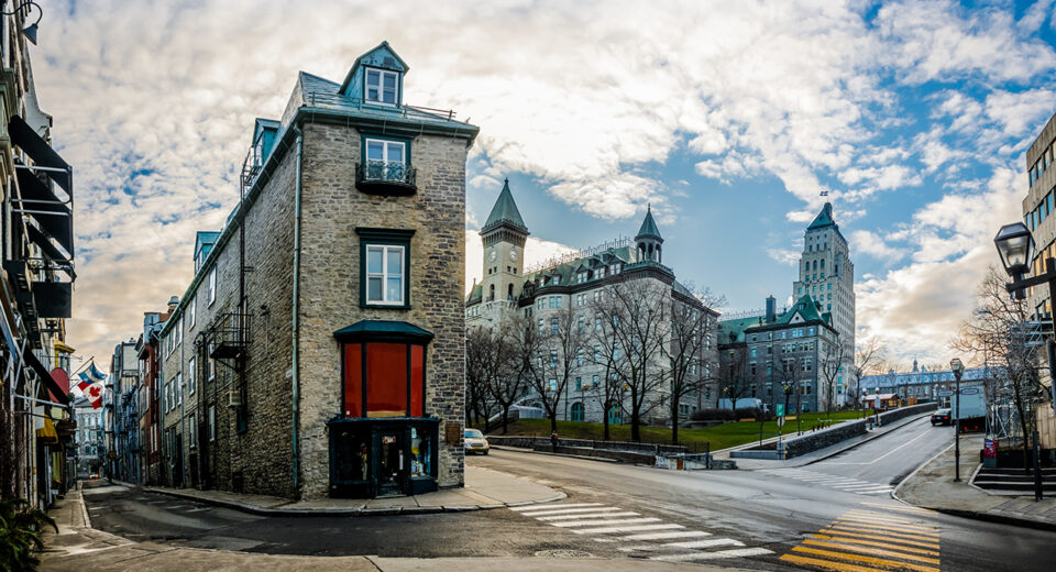 Architecture of Old Quebec - Quebec City, Canada