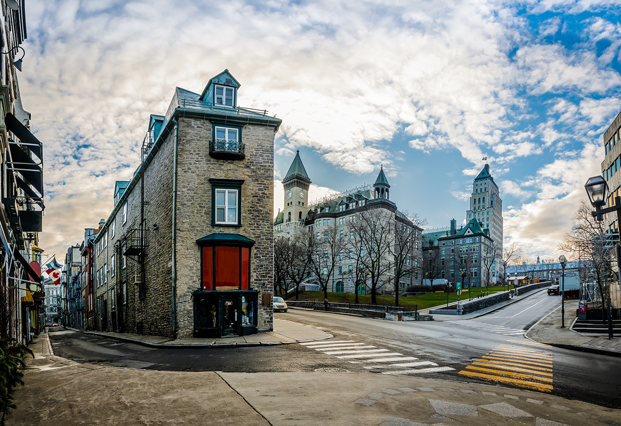 Architecture of Old Quebec - Quebec City, Canada